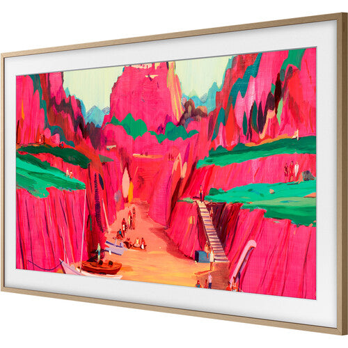 Samsung Customizable Bezel for 55" The Frame TVs - Modern Teak